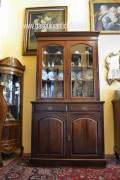 Bookcase-libreria inglese stile Vittoriano del XX secolo