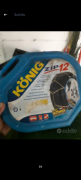 Vendo catene da neve Konig Zip 12 (nuove)