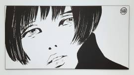 Quadro di Guido Crepax raffigurante Valentina