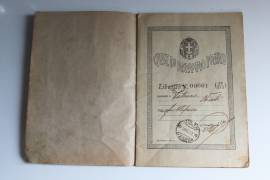 Casse di Risparmio Postali Libretto Postale Anni '30 Genova Voltri
