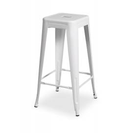 HOCKER PER BAR PARIS ISPIRATE TOLIX BIANCO