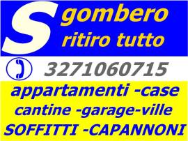 Sgombero garage cantine case appartamente3271060715