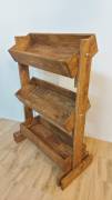 espositore organizer legno scaffale arredo allestimento negozio 