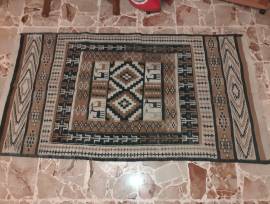 Tappeto Arabo Africano Maghreb in lana annodato a mano motivo Antilopi cm 230x122