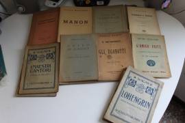 LOTTO 33 OPERE TEATRALI/LIRICA (tragedie,farsa,commedia ) AUTORI VARI anni 30/40