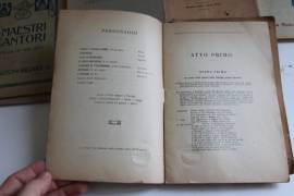 LOTTO 33 OPERE TEATRALI/LIRICA (tragedie,farsa,commedia ) AUTORI VARI anni 30/40