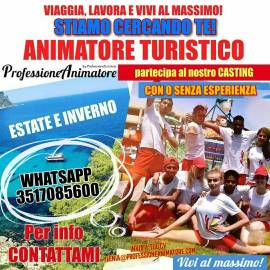 ANIMATORI vari ruoli per settore Turismo artistico con e senza esperienza (Tutta Italia) - Assunzion