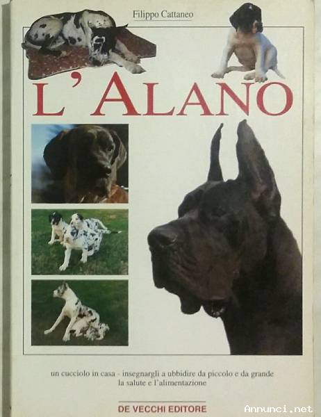 L'alano di Filippo Cattaneo Ed.De Vecchi Editore, settembre 2000 perfetto
