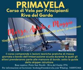 PRIMAVELA Corso di Vela Riva del Garda 