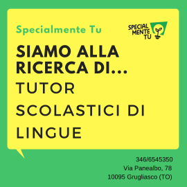 RICERCA TUTOR LINGUE