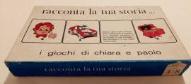 RARO GIOCO "RACCONTA LA TUA STORIA"... I GIOCHI DI CHIARA E PAOLO ANNI '70 COMPLETO 