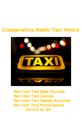 Servizio Taxi Cellole