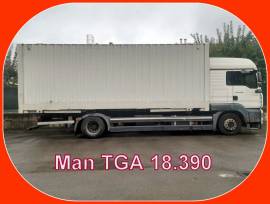 Motrice Man TGA 18.390 e Rimorchio Koegel AWE 18 Portacontainer.