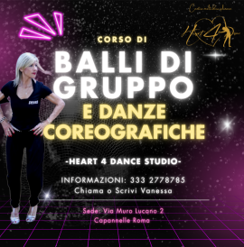 Corso di Balli di Gruppo e Danze Coreografiche a Roma