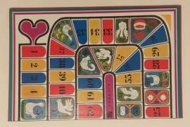 GIOCO DELL'OCA GANZENBORD MARCHIO JUMBO ART.N°401 MADE IN HOLLAND ANNI '70