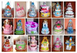 corso torte pannolini online baby shower laboratorio libellula