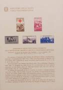Bollettino n.60:Emissione di cinque francobolli celebrativi delle Battaglie del 1859 Ministero delle