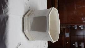 Porta vaso ottagonale, in ceramica – Vintage