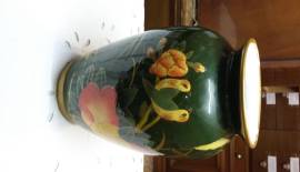 Grande vaso verde, in ceramica – Vintage