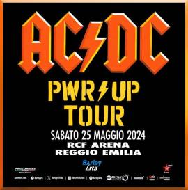 AC/DC biglietti Orange Zone RCF ARENA Reggio Emilia 25 maggio 2024