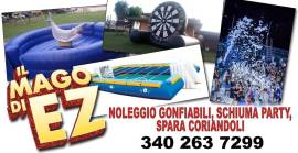 Noleggio Gonfiabili , Toro Meccanico , Schiuma Party 