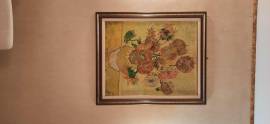 QUADRO VAN GOGH  RIPR. SU TELA   CORNICE BELLA  110  X 75