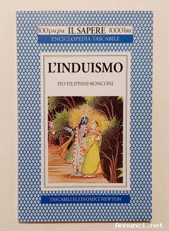 Pio Filippani Ronconi L’INDUISMO (100 pagine Il Sapere 1000 lire n. 36) Newton Compton Editori, 1994