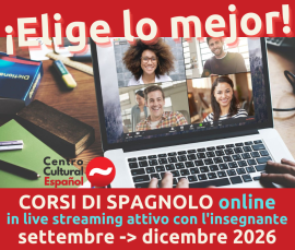 Corso di spagnolo ONLINE: principianti - SET-OTT-NOV-DIC 2026