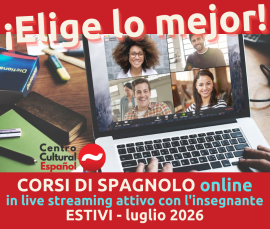Corso di spagnolo ONLINE: principianti - GIUGNO-LUGLIO 2026