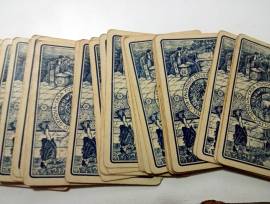 mazzo carte mercante in fiera N.110 1932