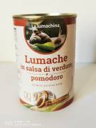 Lumache in salsa di verdure e pomodoro 