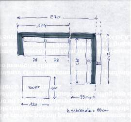 Divano angolare Berloni