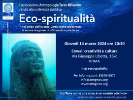 ECO-SPIRITUALITÀ (conferenza A.T.M. a Roma) 