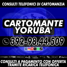 Chiama ora e richiedi un consulto di Cartomanzia con il Cartomante Yorubà