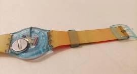 Orologio da polso marchio SWATCH SWISS MADE modello COLOR THE SKY con scatola e libretto