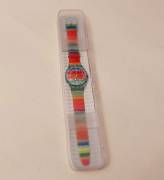 Orologio da polso marchio SWATCH SWISS MADE modello COLOR THE SKY con scatola e libretto