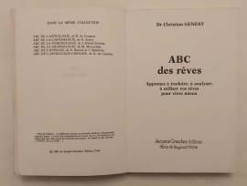 ABC des rêves Christian Genest Editeur: Grancher, 1986