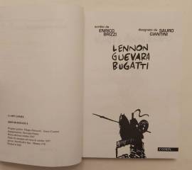 Lennon Guevara Bugatti di Enrico Brizzi 1°Ed.Comix, 1997 come nuovo Lennon Guevara Bugatti di Enrico Brizzi 1°Ed.Comix, 1997 come nuovo