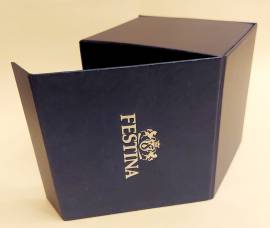 Scatola originale FESTINA accompagnata con il Certificato di Autenticità in varie lingue