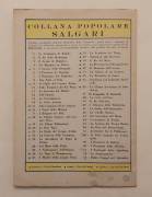 Le ultime imprese del corsaro Nero (testo completo) di Emilio e Omar Salgari Editrice Carroccio,1947