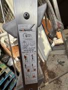 Scala a Castello Palchetto Acciaio Inox H 200 Scala a Castello Palchetto Acciaio Inox H 200