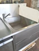 WORKSTATION DA BAR INOX USATA 