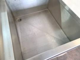 WORKSTATION DA BAR INOX USATA 