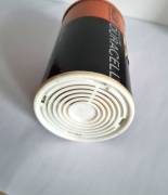 Rara radio Vintage  AM batteria Mallory Duracell Alkaline  , funzionante , dimensioni cm .12 diametr