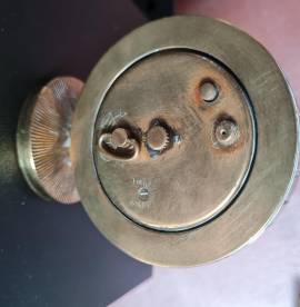 Sveglia da tavolo  EUROPA  . Vintage Anni '60 movimento   a carica manuale  funzionante . 