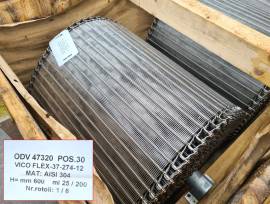 NASTRI TRASPORTATORI IN RETE METALLICA USATI  