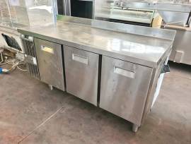 TAVOLO FRIGO INOX ALIMENTARE USATO 