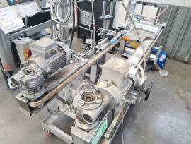 DUE ETICHETTATRICI SOPRA-SOTTO USATE 