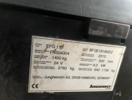 Carrello elevatore Jungherich elettrico