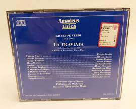 La traviata di Giuseppe Verdi con Riccardo Muti 2xCD Etichetta:Amadeus Lirica – AML 9920-21